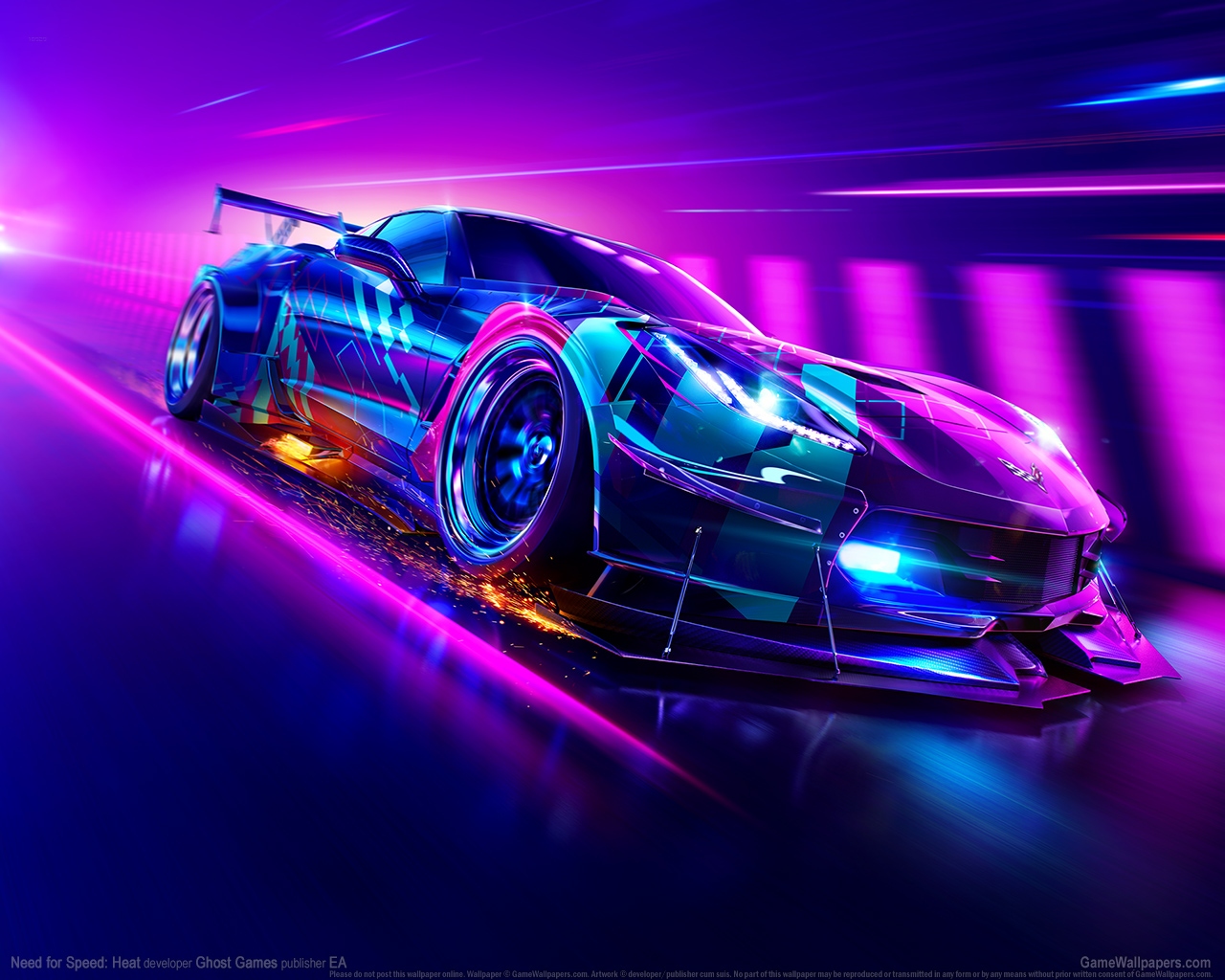 Need for Speed: Heat 1280 wallpaper or background 03