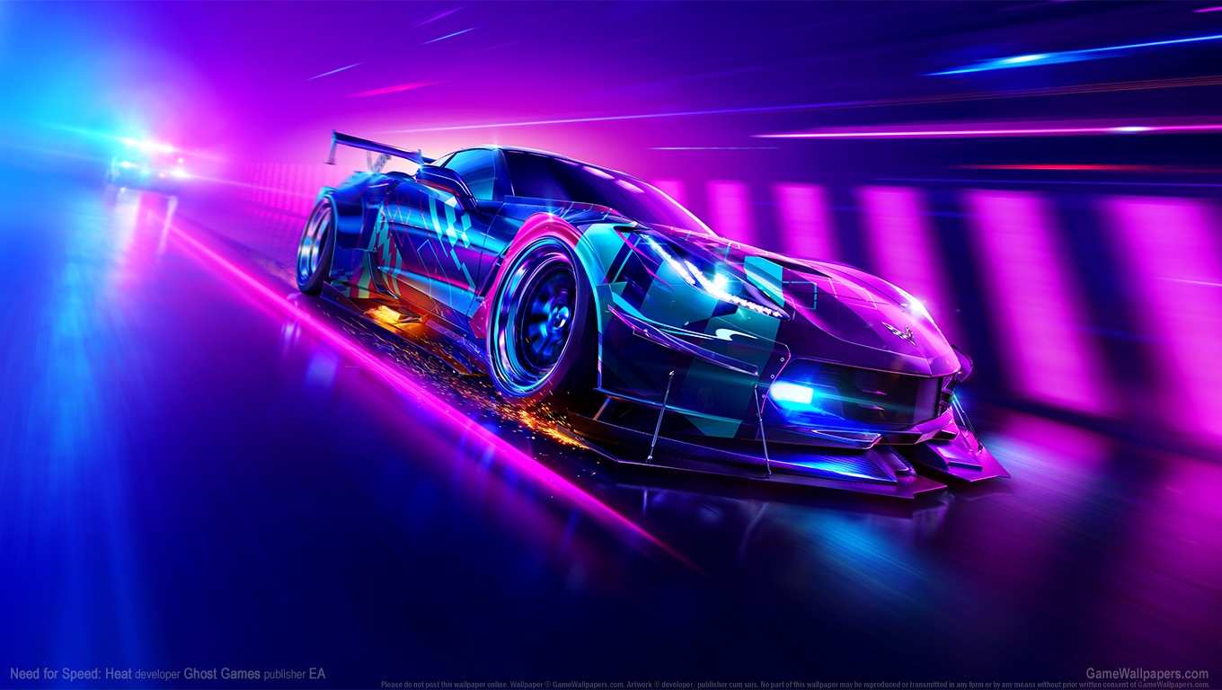 Need for Speed: Heat 1360x768 Hintergrundbild 03