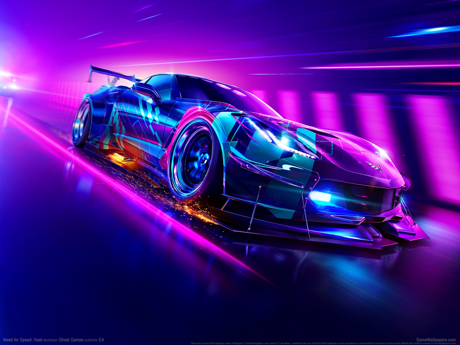 Need for Speed: Heat 1600 wallpaper or background 03