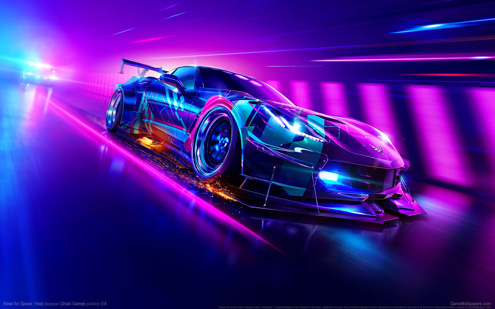 Need for Speed: Heat 1680x1050 achtergrond 03