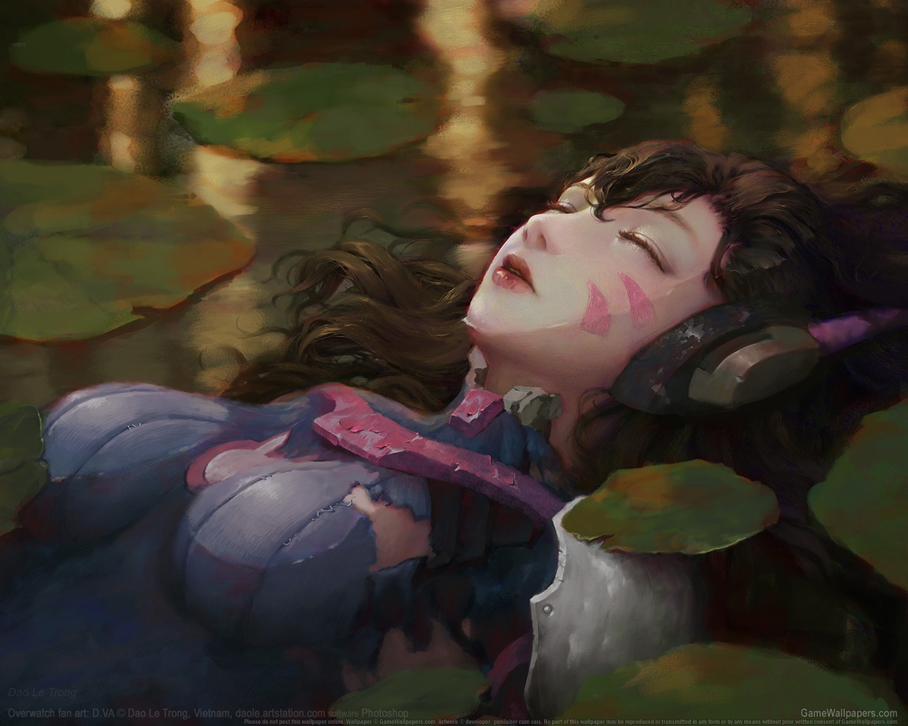 Overwatch fan art 1280 Hintergrundbild 02