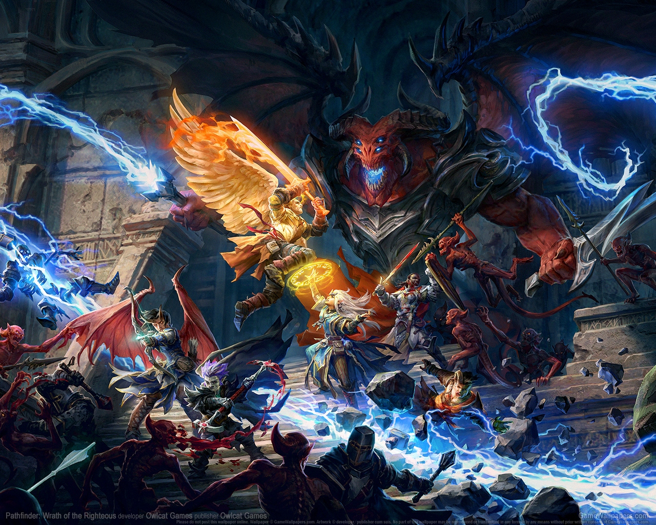 Pathfinder: Wrath of the Righteous 1280 wallpaper or background 01