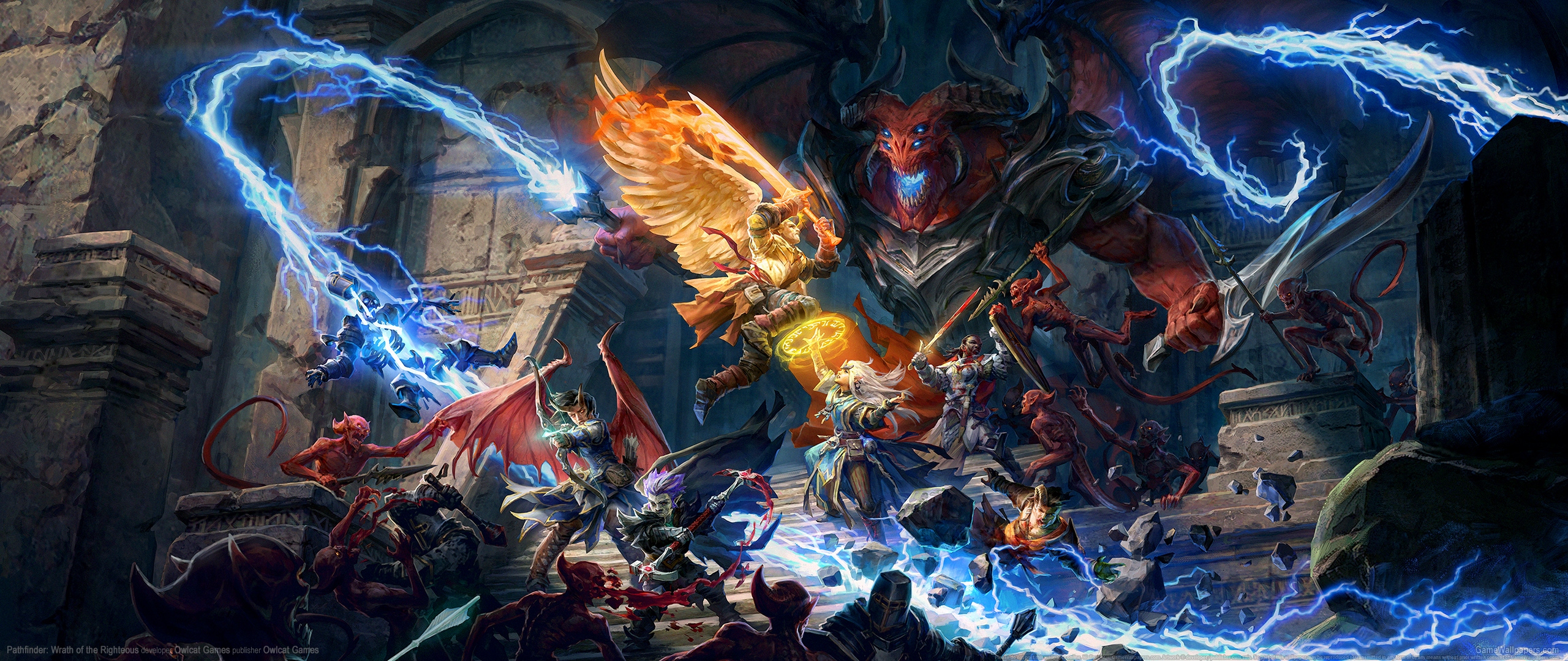 Pathfinder: Wrath of the Righteous 2560x1080 wallpaper or background 01