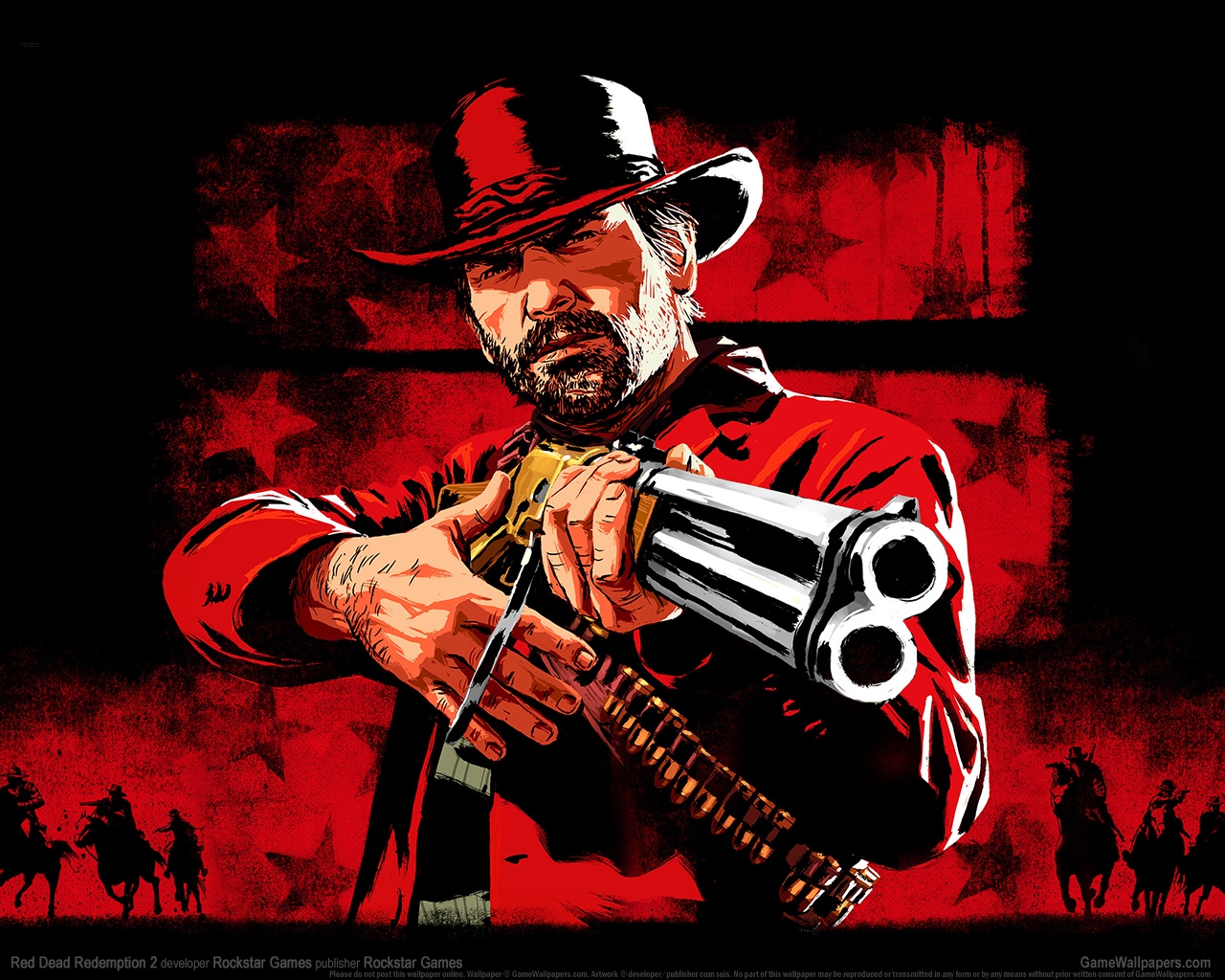 Red Dead Redemption 2 1280 fond d'cran 04