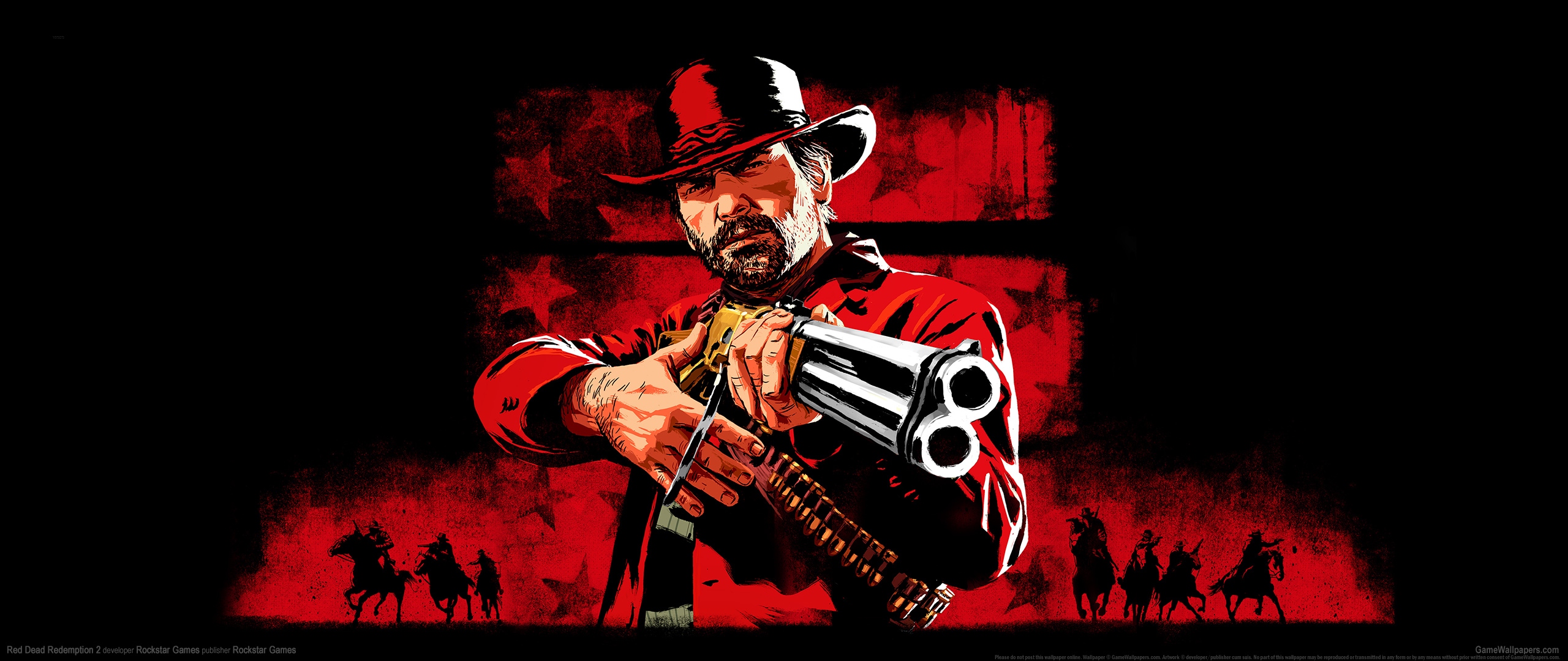 Red Dead Redemption 2 2560x1080 fond d'cran 04