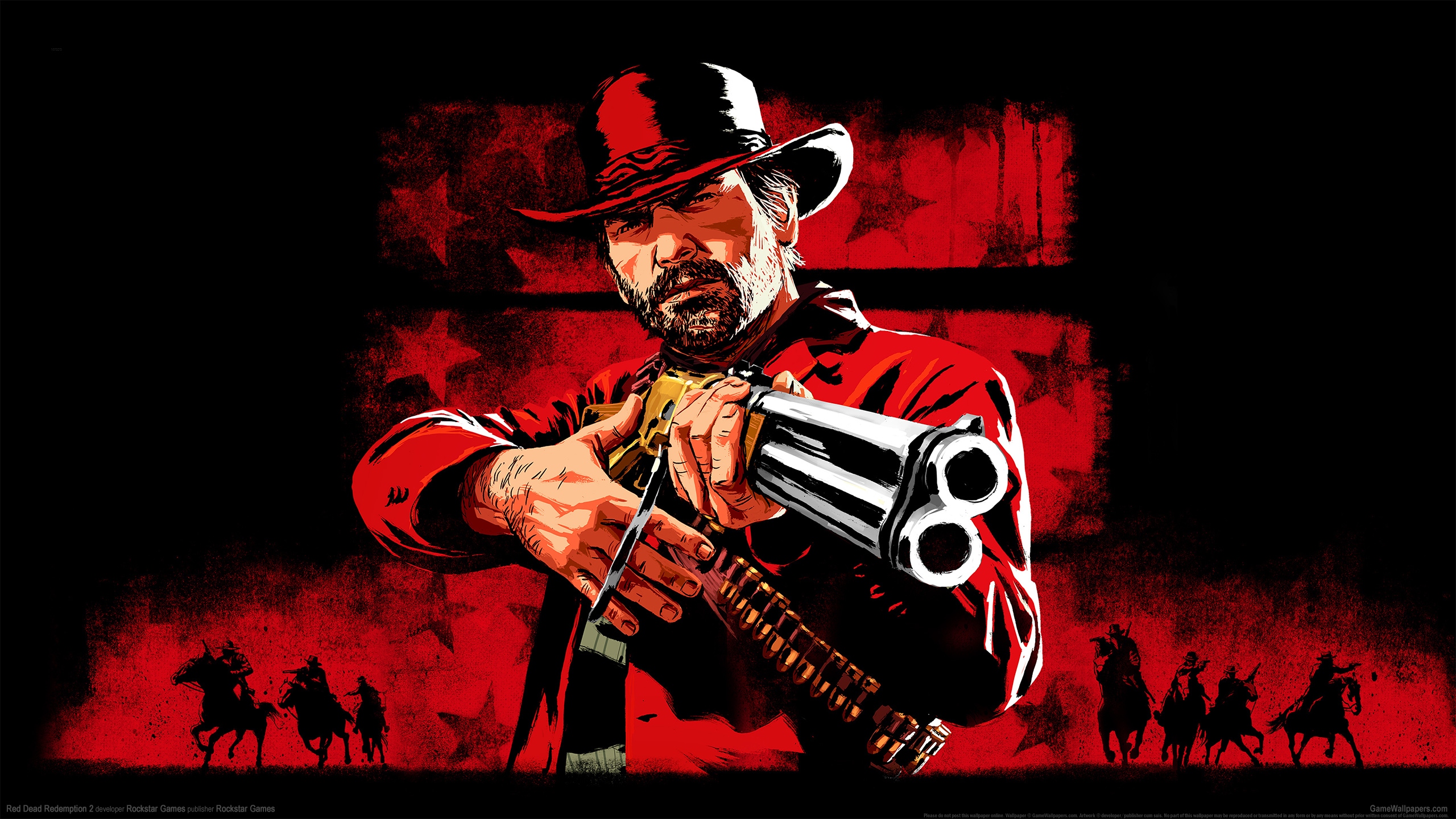 Red Dead Redemption 2 2560x1440 fond d'cran 04