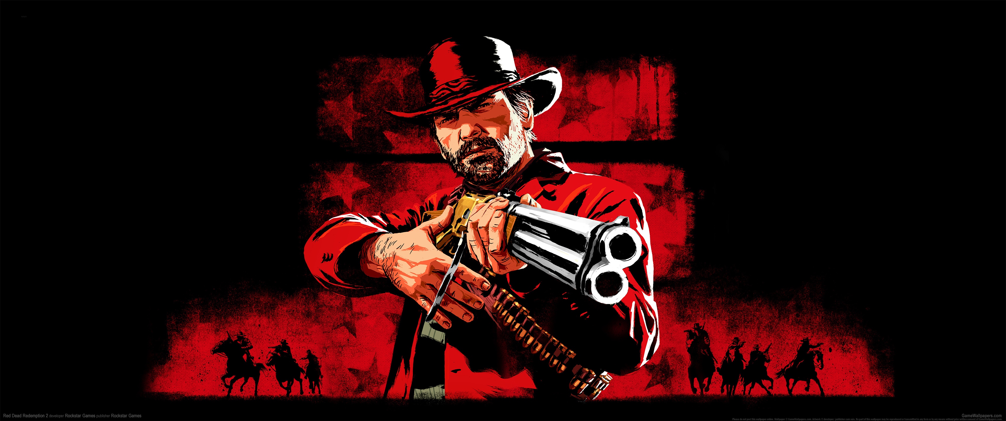 Red Dead Redemption 2 3440x1440 Hintergrundbild 04