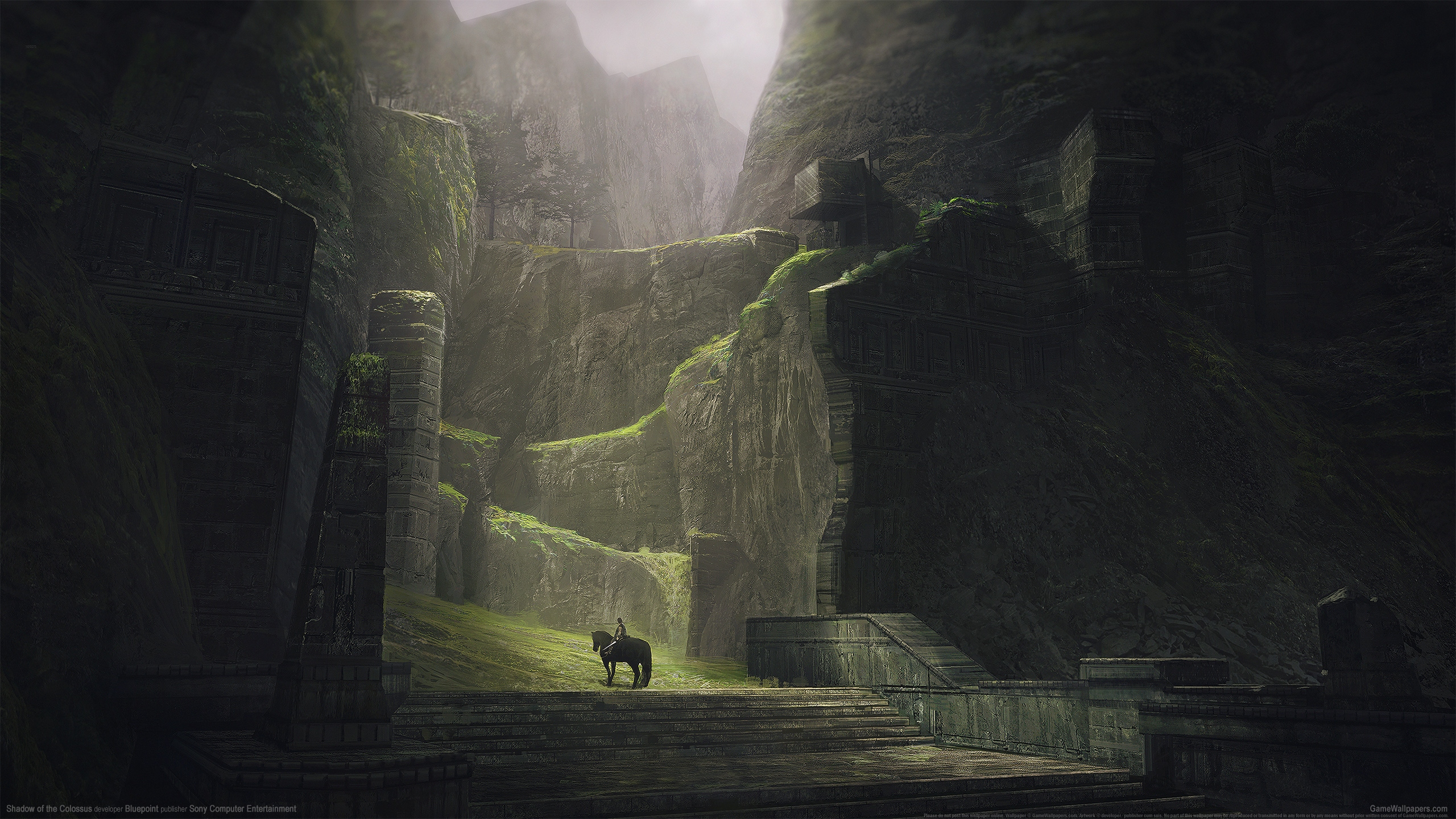 Shadow of the Colossus 2560x1440 Hintergrundbild 03