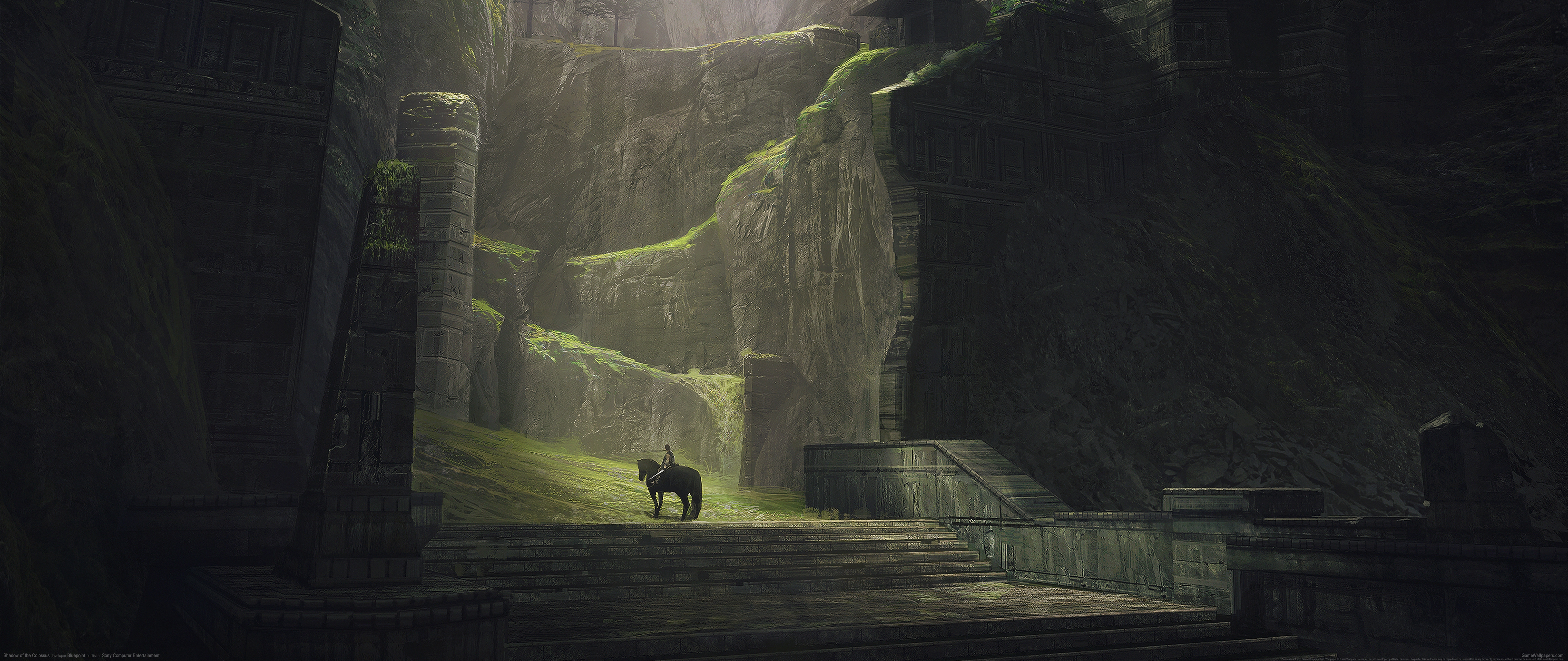 Shadow of the Colossus 5120x2160 fond d'cran 03