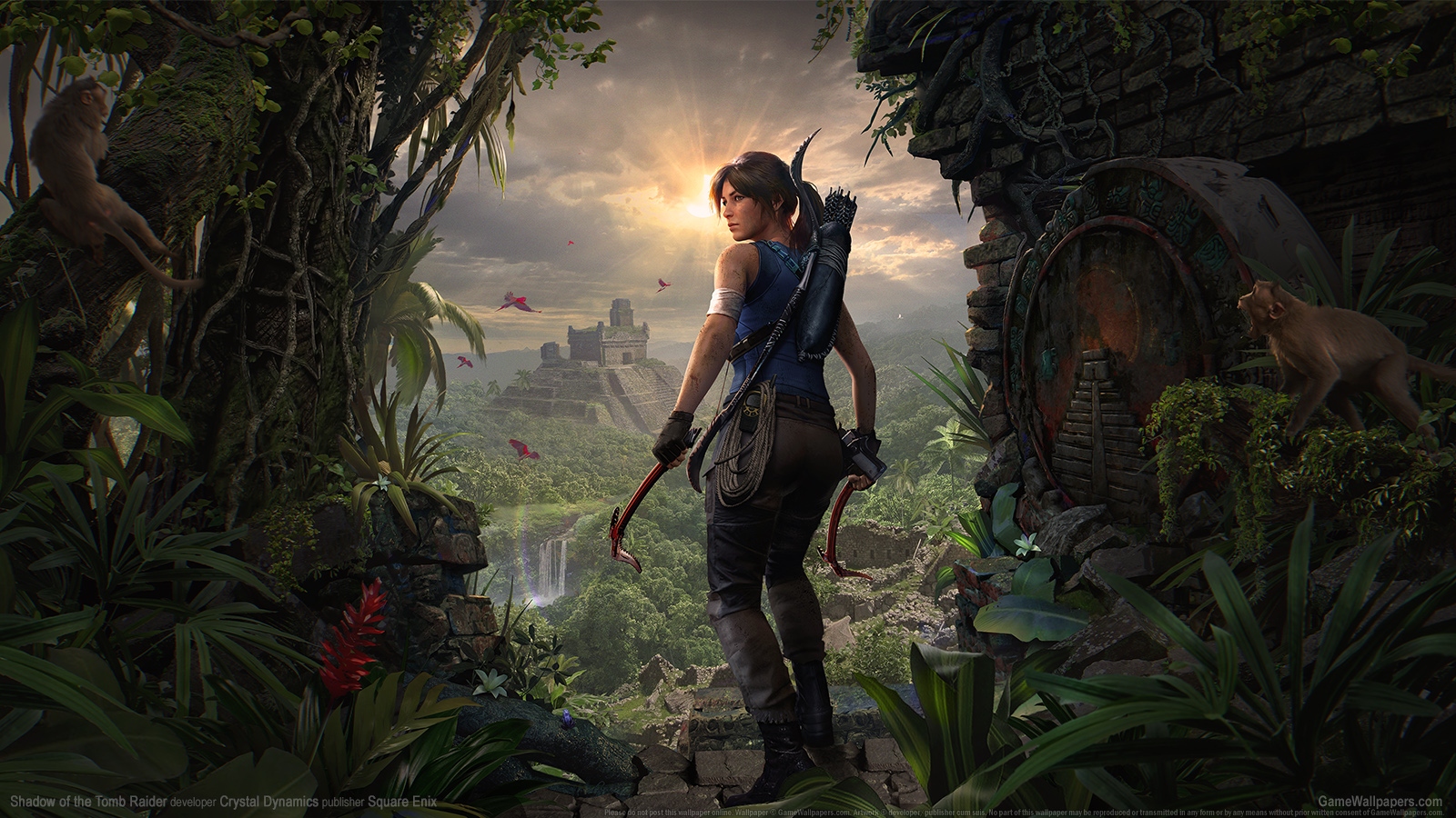 Shadow of the Tomb Raider 1600x900 achtergrond 07