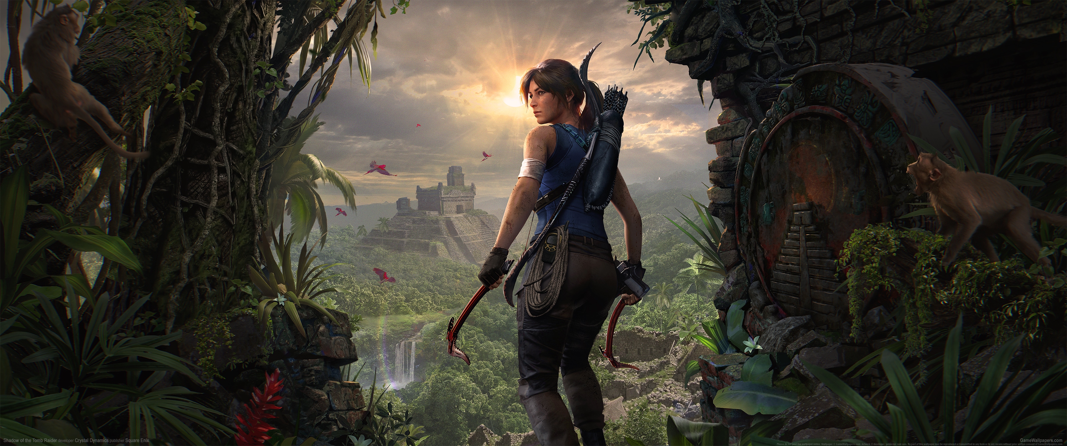 Shadow of the Tomb Raider 3440x1440 achtergrond 07