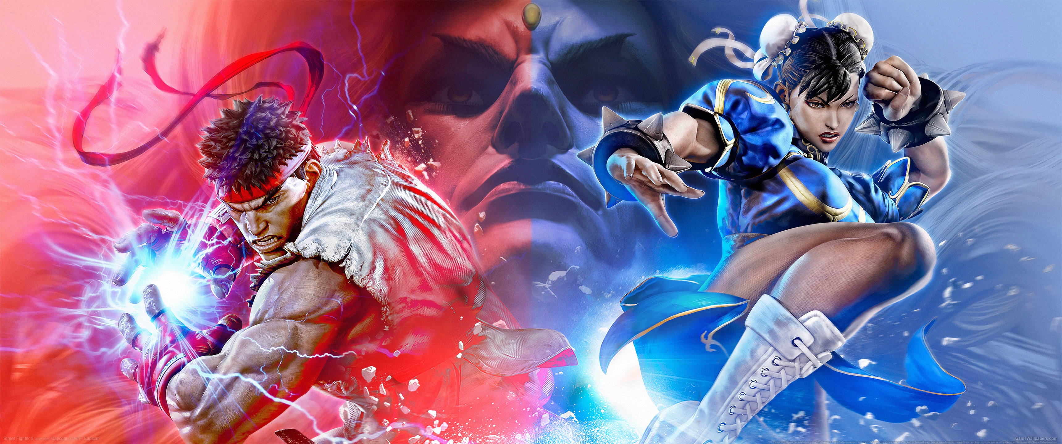 Street Fighter 5 3440x1440 wallpaper or background 08