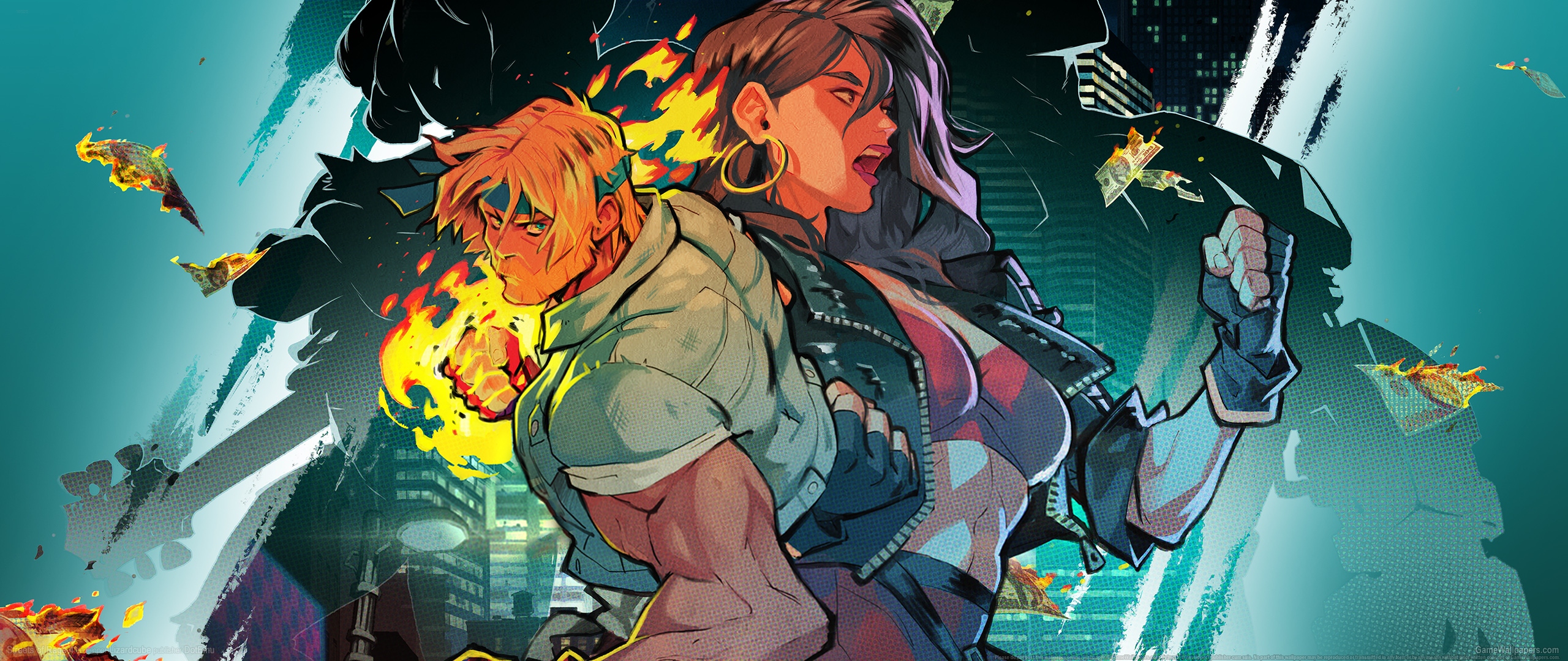 Streets of Rage 4 2560x1080 wallpaper or background 01