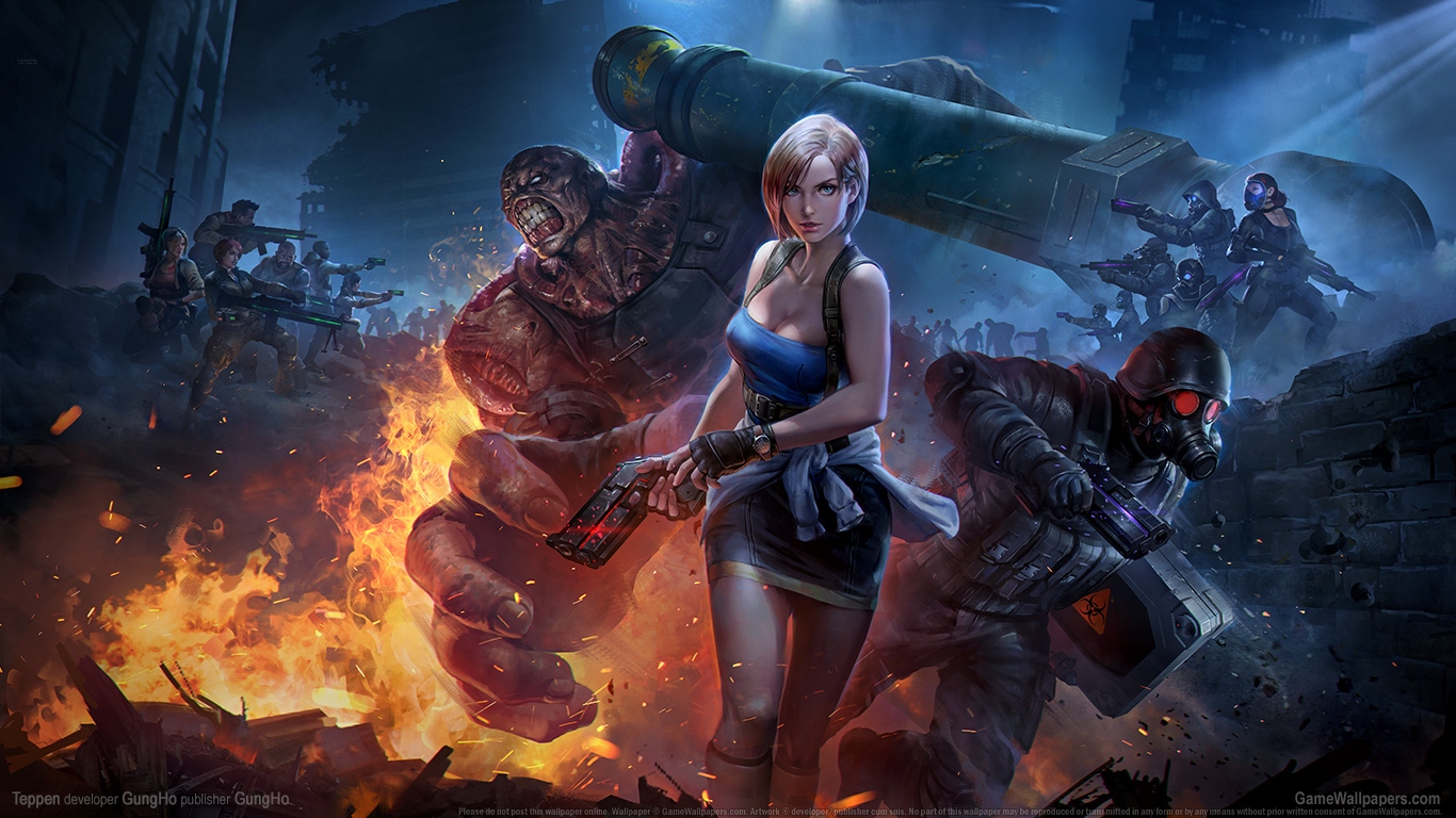 Teppen 1366x768 wallpaper or background 01