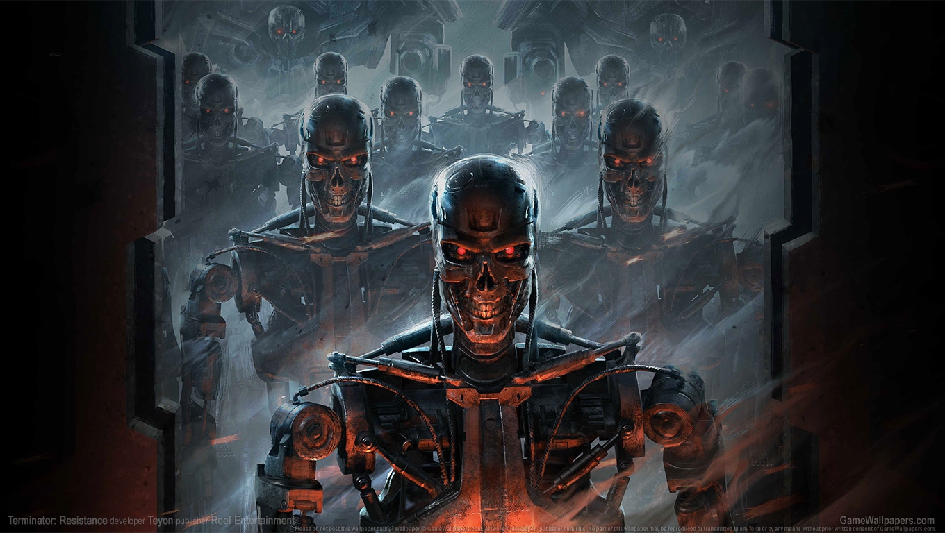 Terminator: Resistance 1360x768 wallpaper or background 01