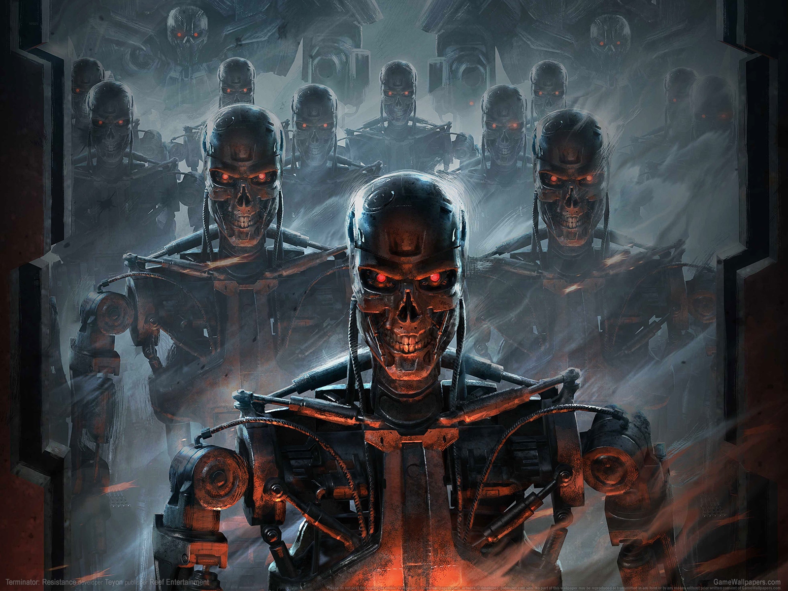 Terminator: Resistance 1600 fond d'cran 01