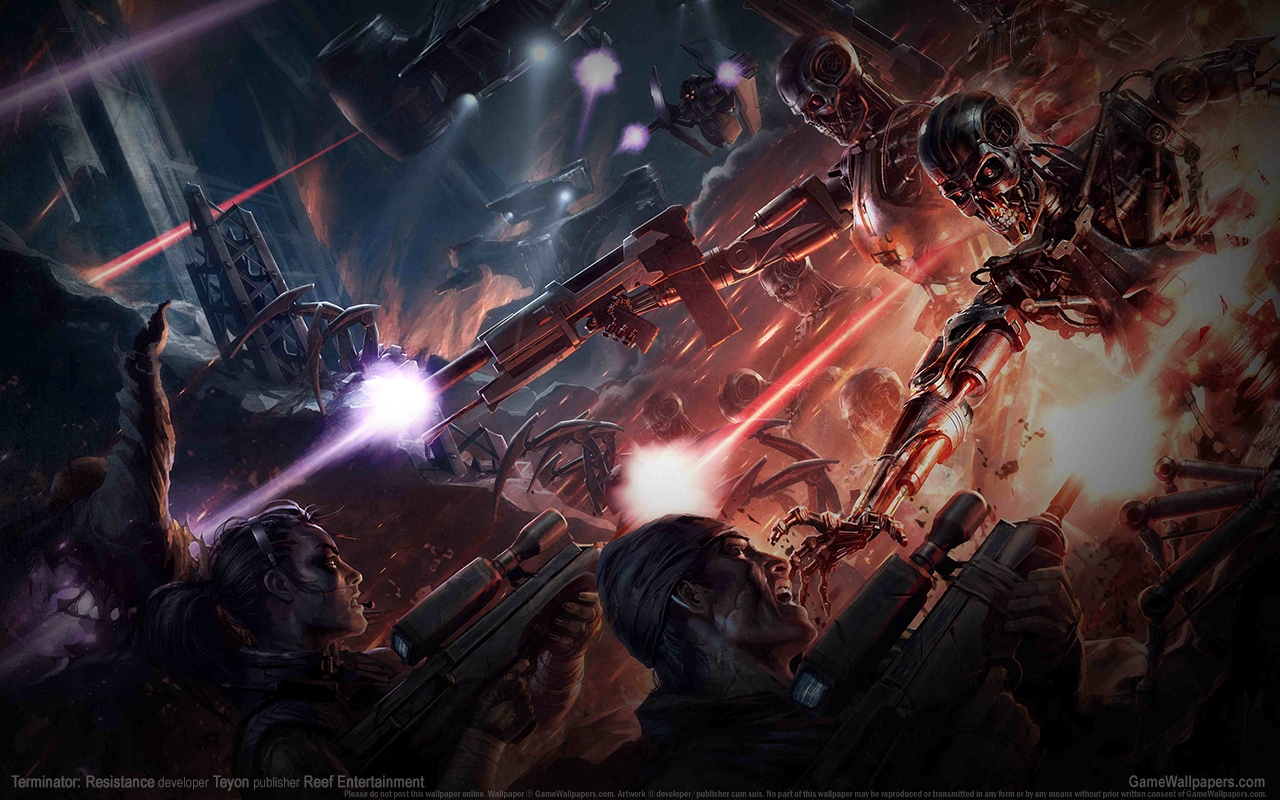 Terminator: Resistance 1280x800 wallpaper or background 02