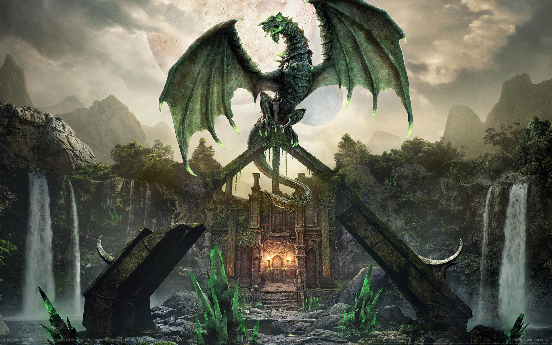 The Elder Scrolls Online: Dragonhold 1920x1200 fond d'cran 01
