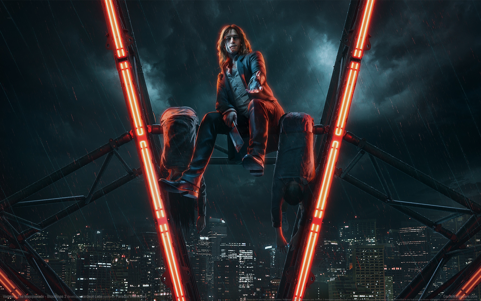 Vampire: The Masquerade - Bloodlines 2 1920x1200 achtergrond 01