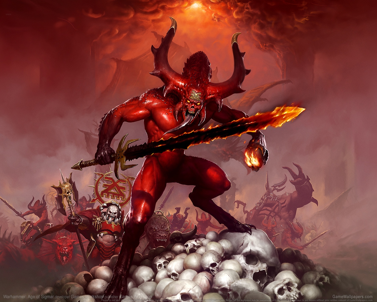 Warhammer: Age of Sigmar 1280 wallpaper or background 02