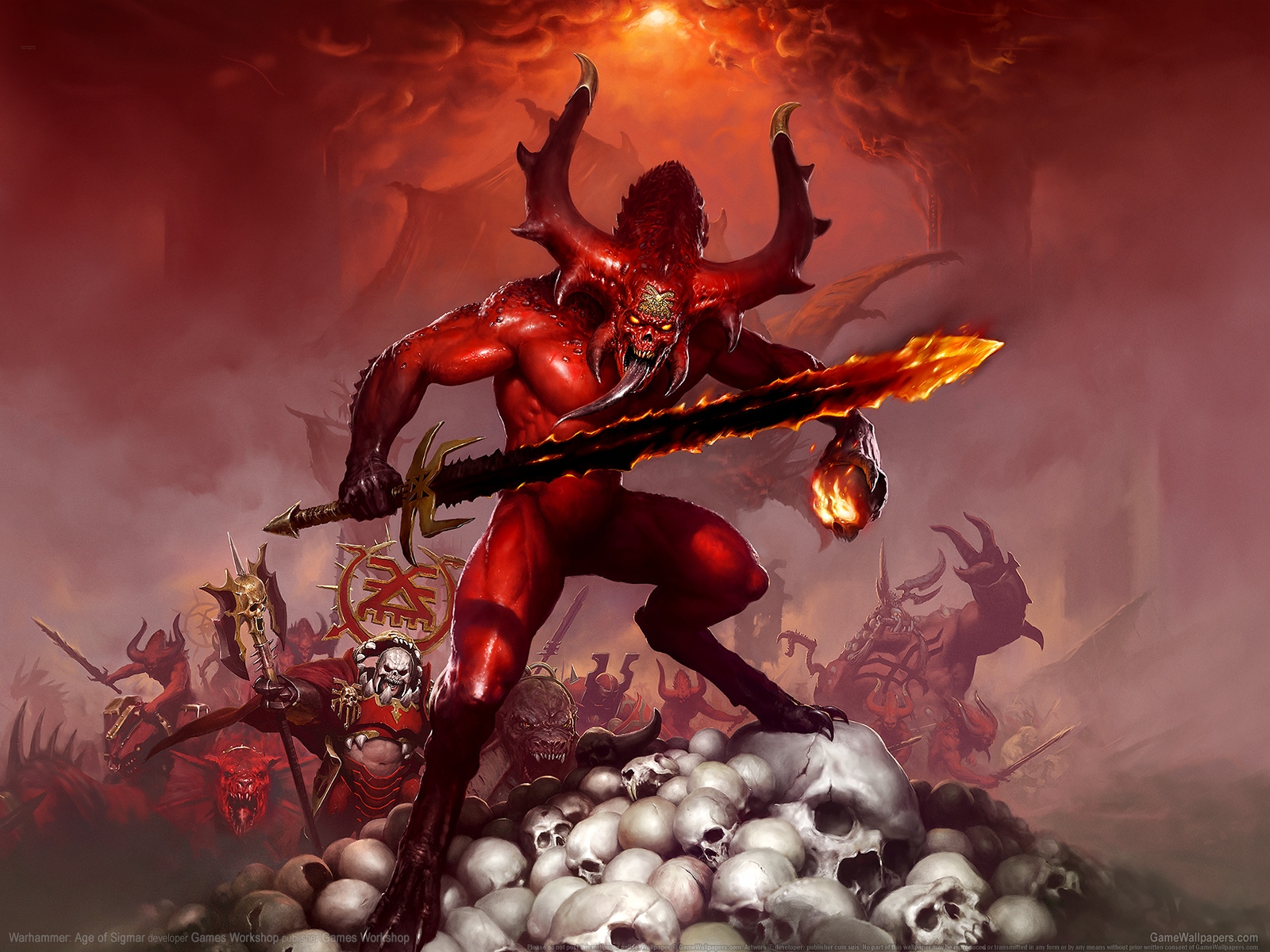 Warhammer: Age of Sigmar 1600 wallpaper or background 02