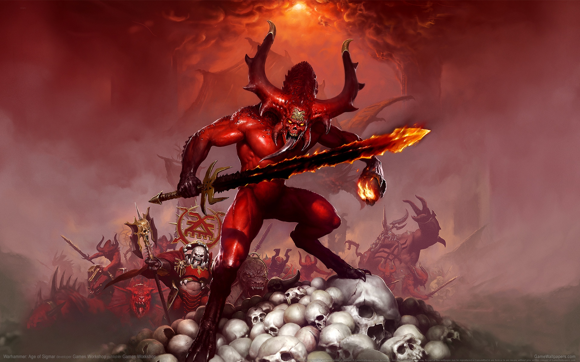 Warhammer: Age of Sigmar 1920x1200 Hintergrundbild 02