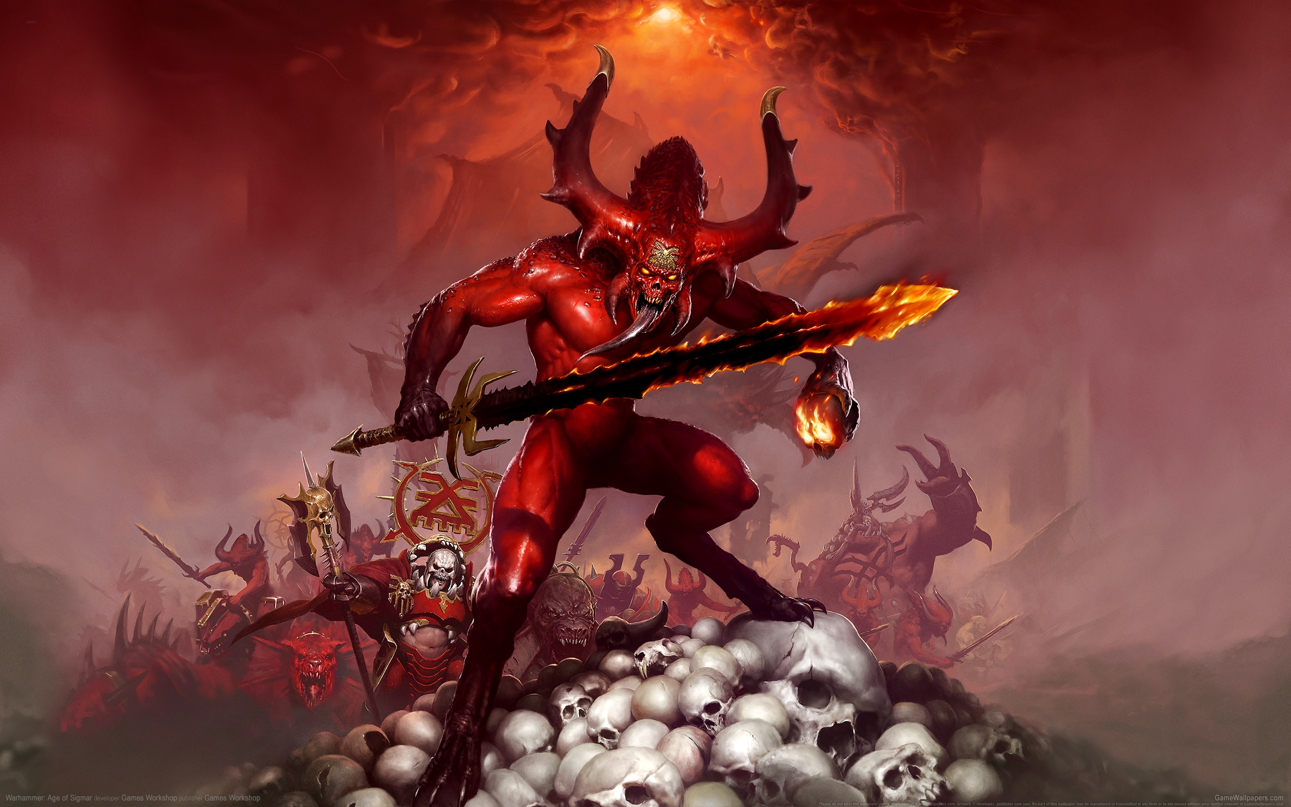 Warhammer: Age of Sigmar 2560x1600 wallpaper or background 02