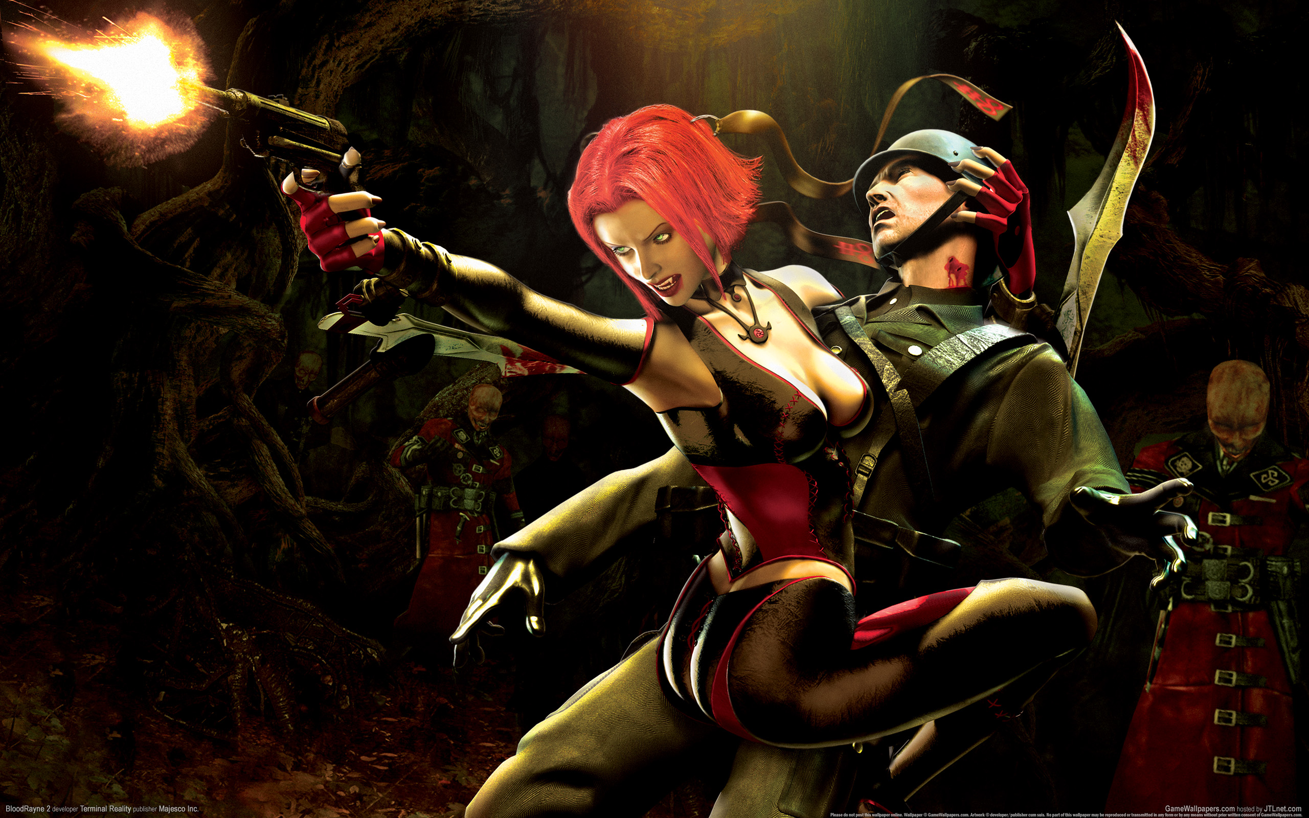 BloodRayne 2 2560x1600 fond d'cran 09