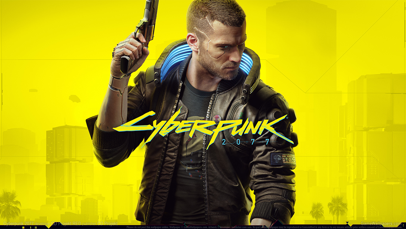 Cyberpunk 2077 1360x768 Hintergrundbild 18