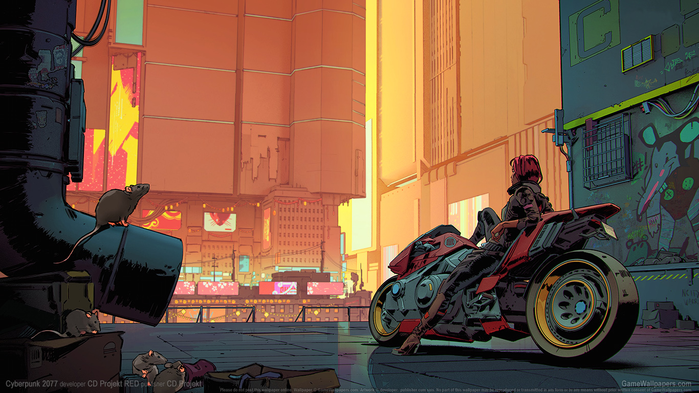 Cyberpunk 2077 1366x768 fondo de escritorio 27