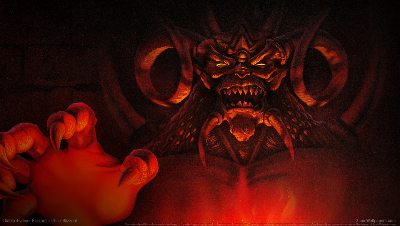 Diablo 1360x768 achtergrond 01