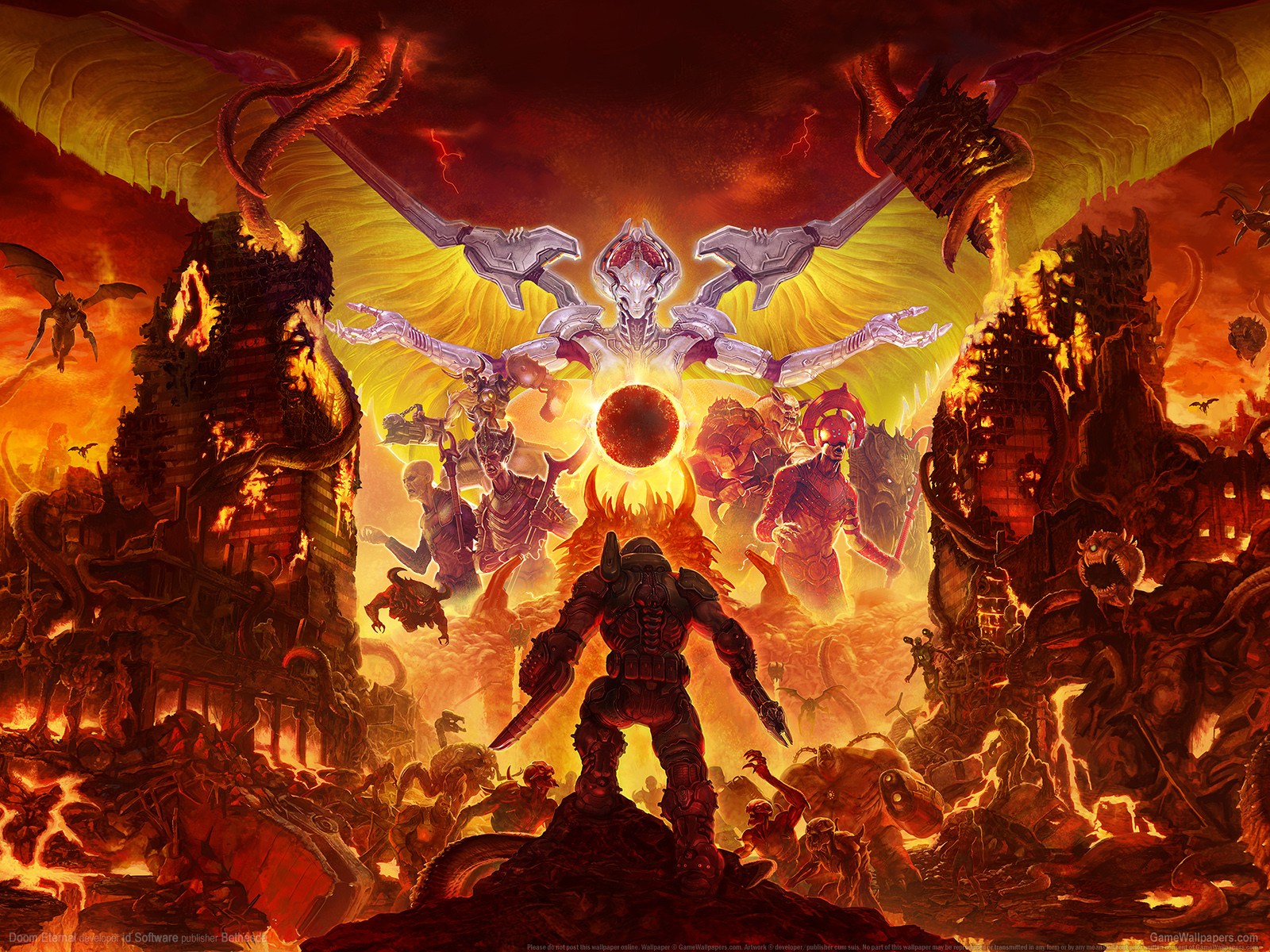 Doom Eternal 1600 Hintergrundbild 08