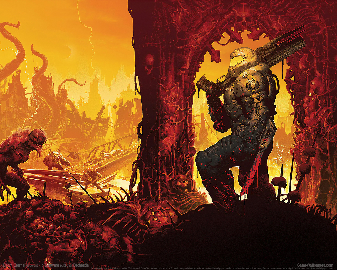 Doom Eternal 1280 achtergrond 11