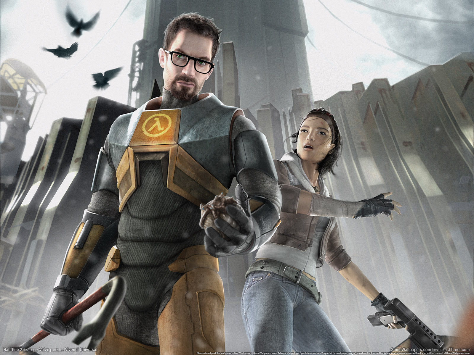 Half-Life 2 1600 achtergrond 13