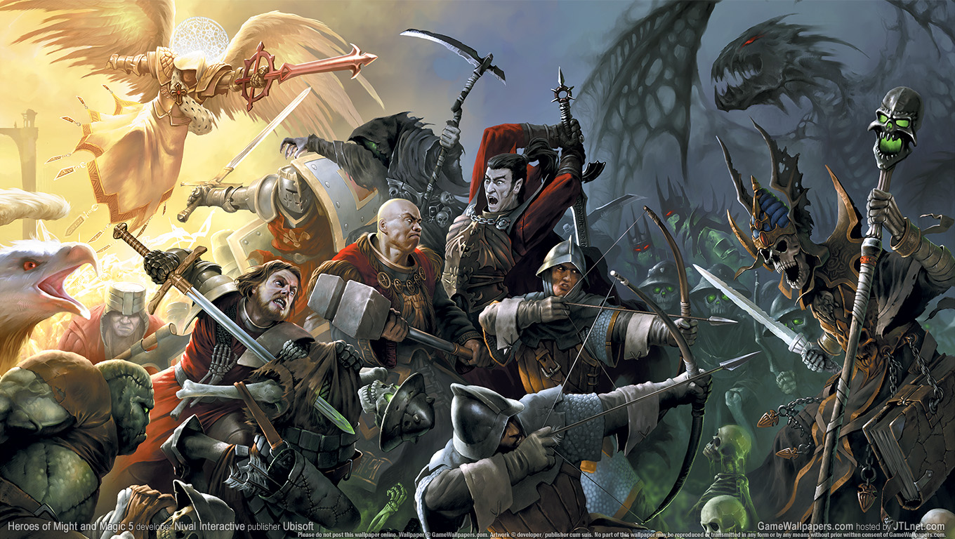 Heroes of Might and Magic 5 1360x768 achtergrond 08