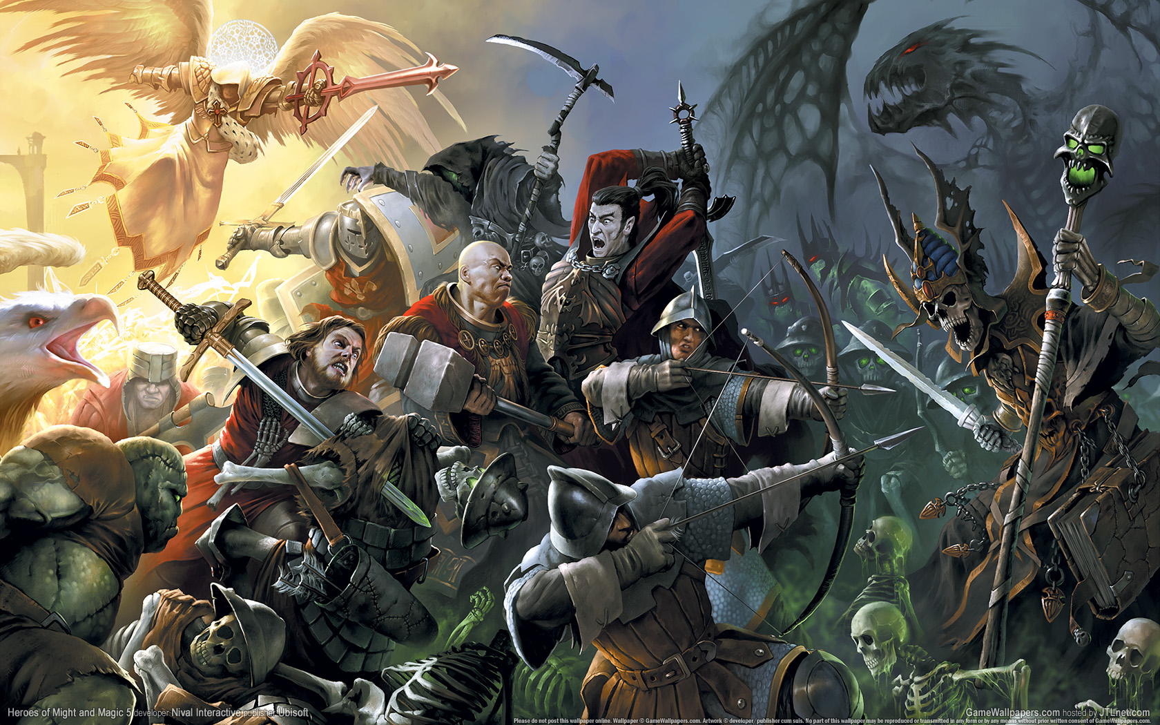 Heroes of Might and Magic 5 1680x1050 achtergrond 08