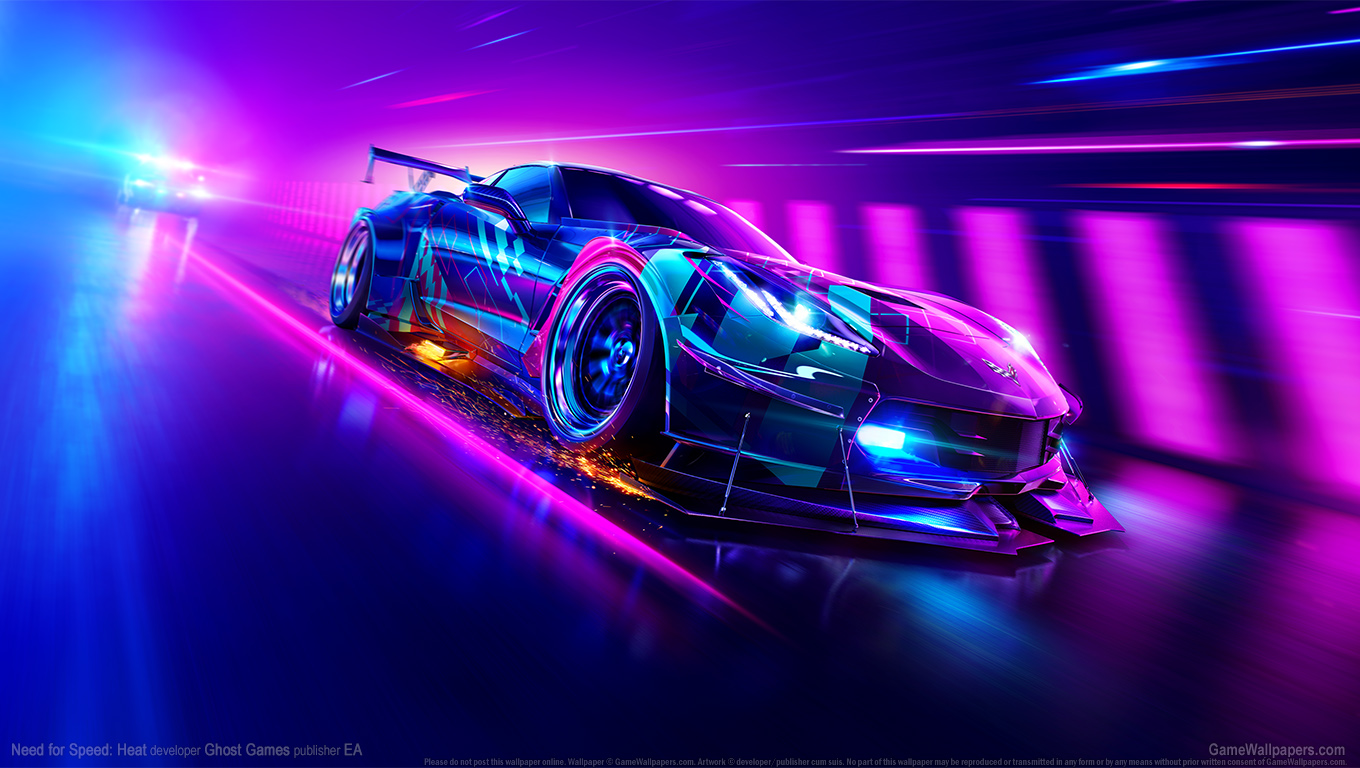 Need for Speed: Heat 1360x768 fondo de escritorio 03