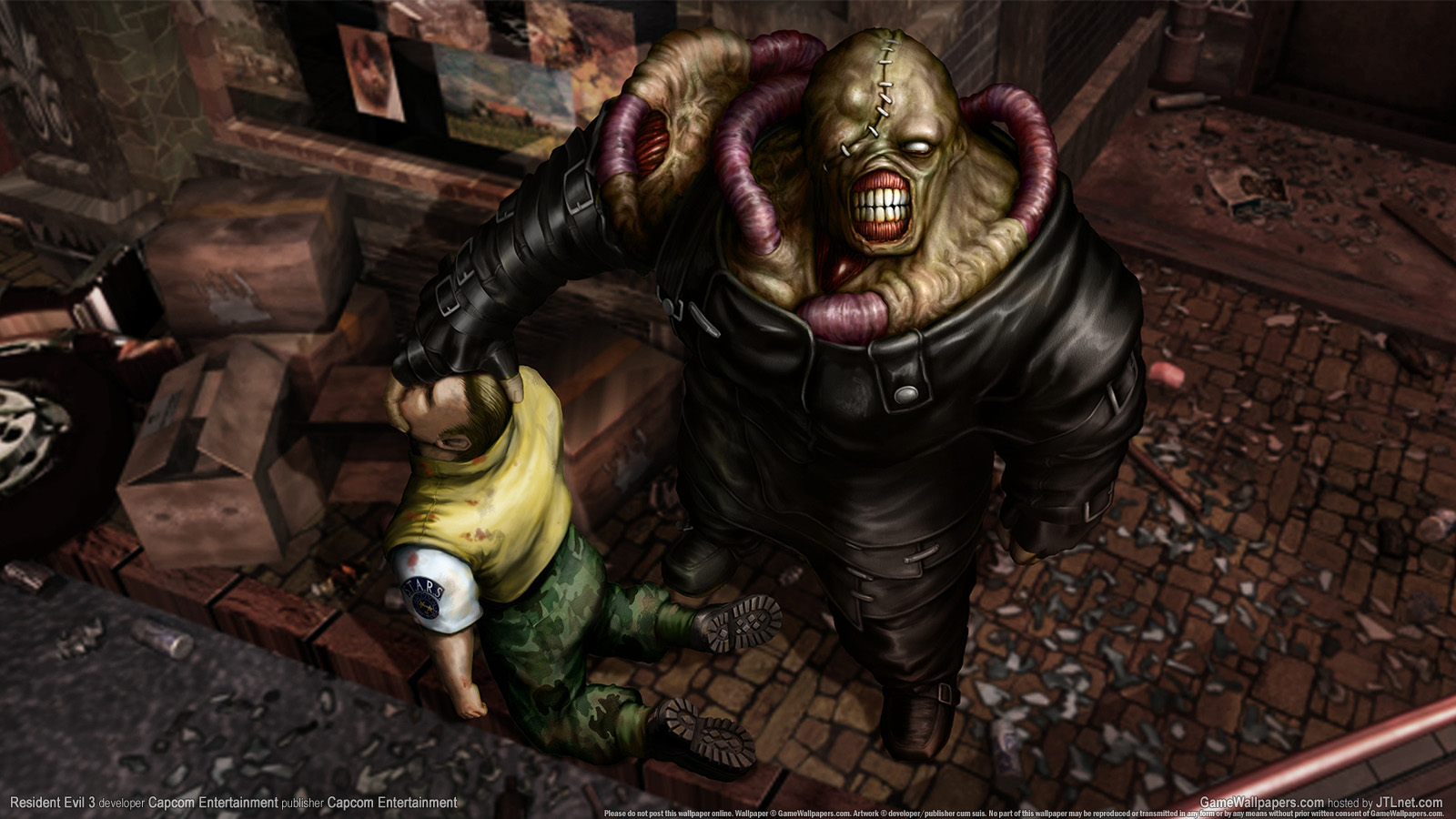 Resident Evil 3 1600x900 fond d'cran 05