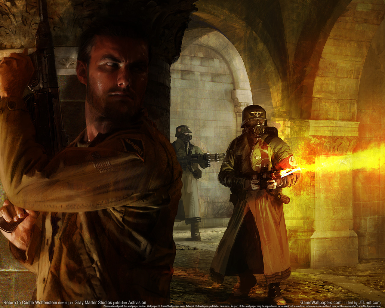 Return to Castle Wolfenstein 1280 achtergrond 06