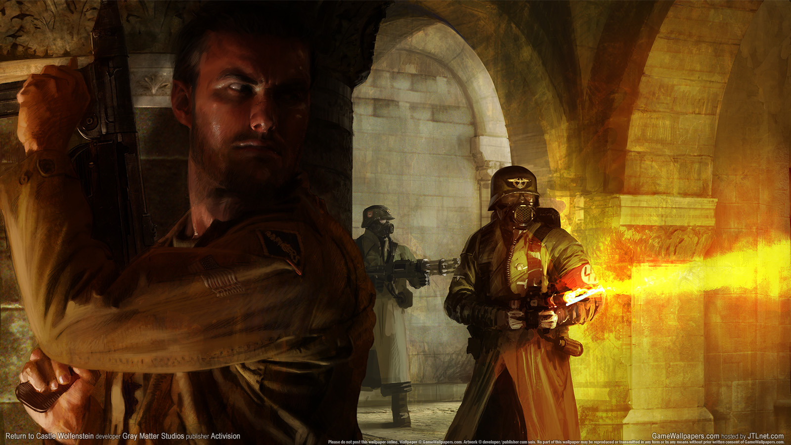 Return to Castle Wolfenstein 1600x900 achtergrond 06