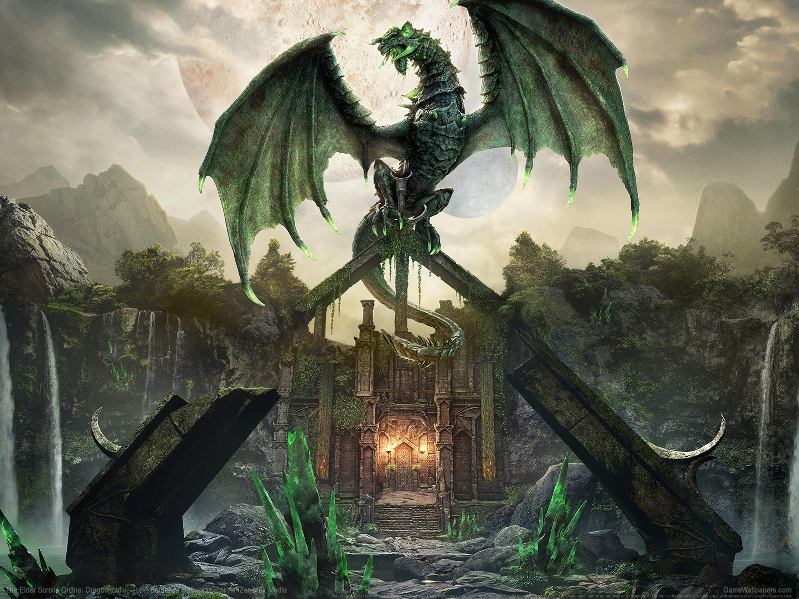 The Elder Scrolls Online: Dragonhold 1600 achtergrond 01