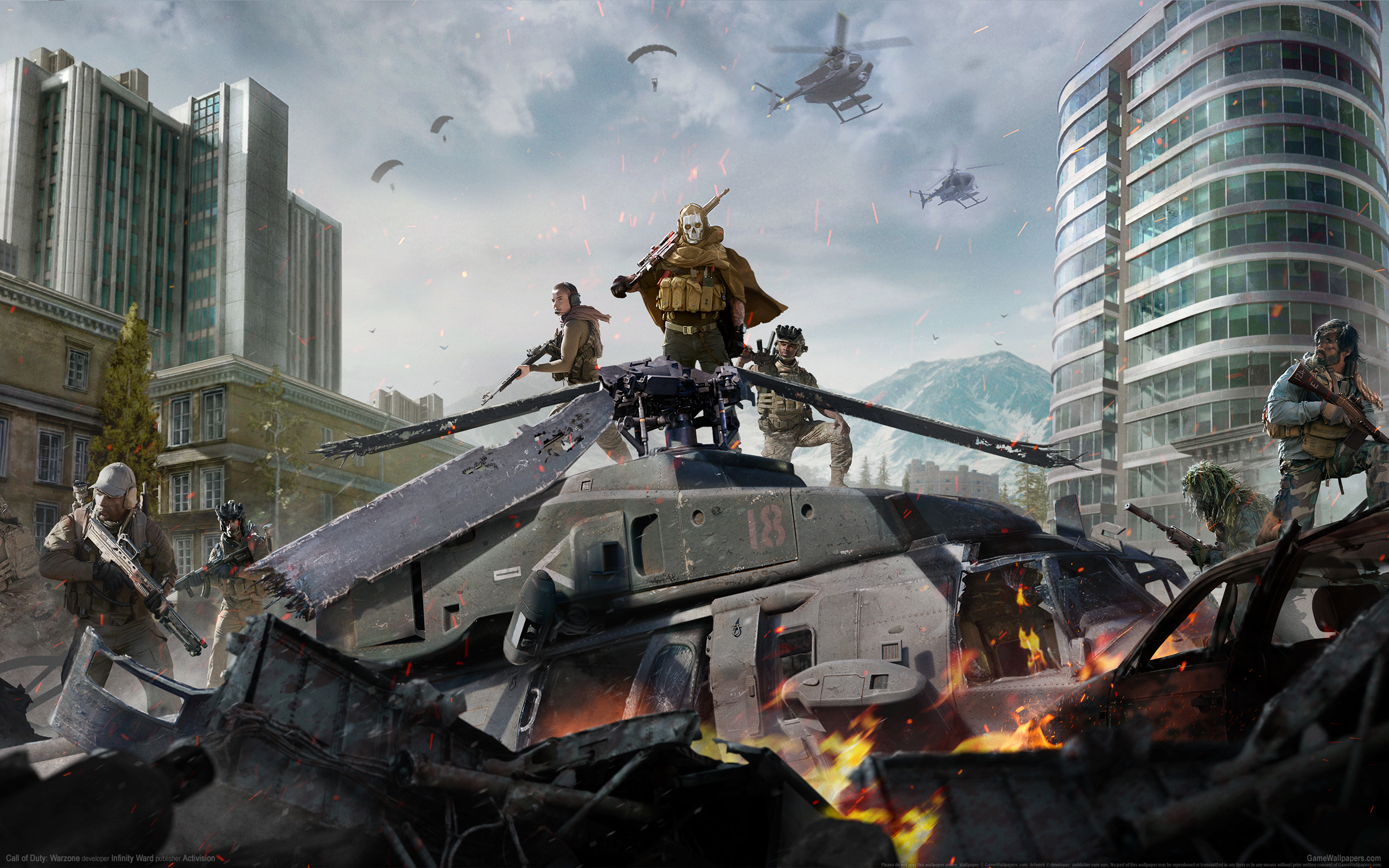 Call of Duty: Warzone 2560x1600 achtergrond 01