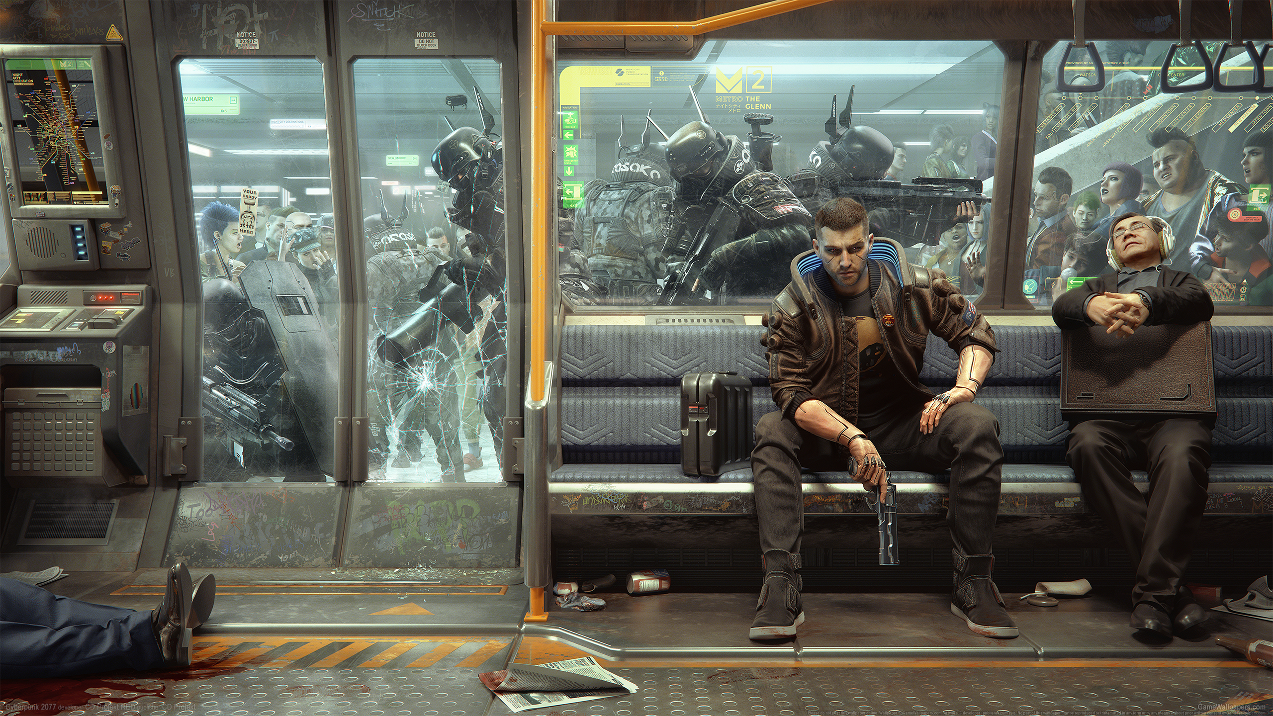 Cyberpunk 2077 2560x1440 Hintergrundbild 28