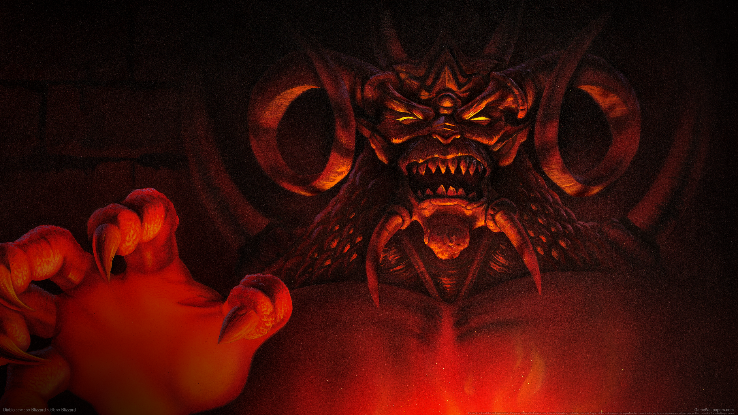 Diablo 2560x1440 Hintergrundbild 01