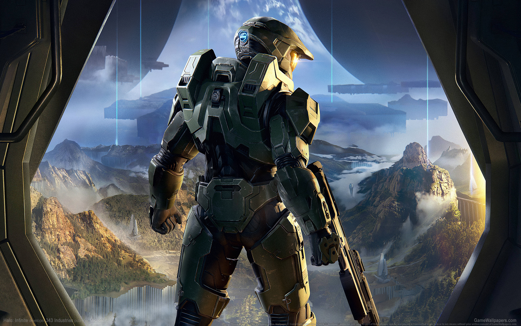 Halo: Infinite 1680x1050 wallpaper or background 02