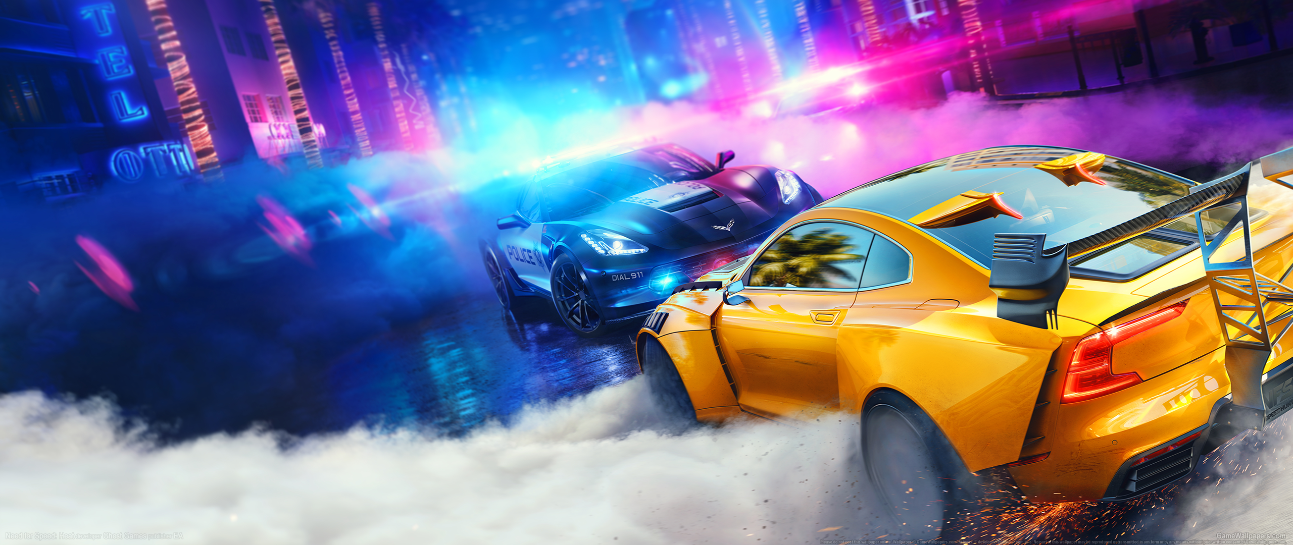 Need for Speed: Heat 2560x1080 wallpaper or background 01