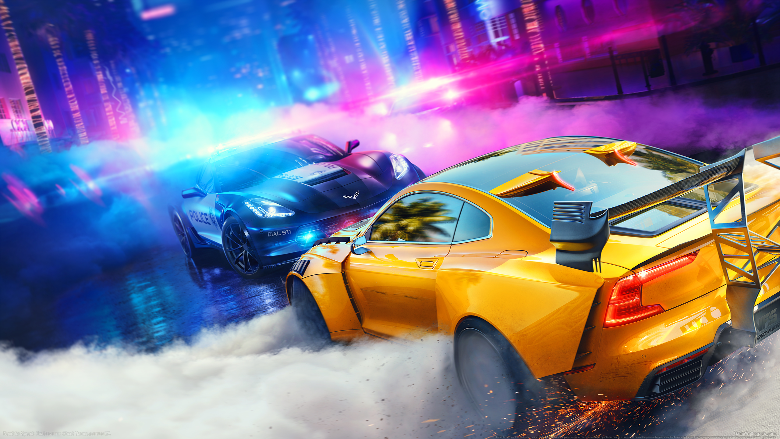 Need for Speed: Heat 2560x1440 achtergrond 01