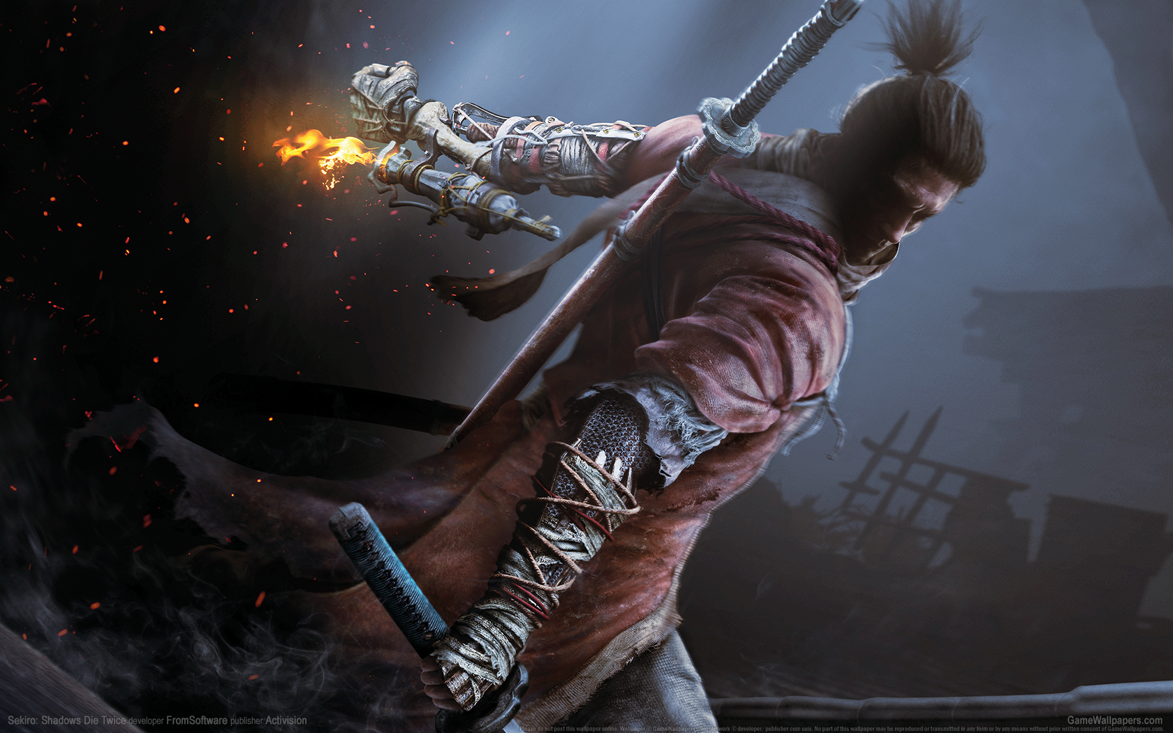 Sekiro: Shadows Die Twice 1680x1050 wallpaper or background 04