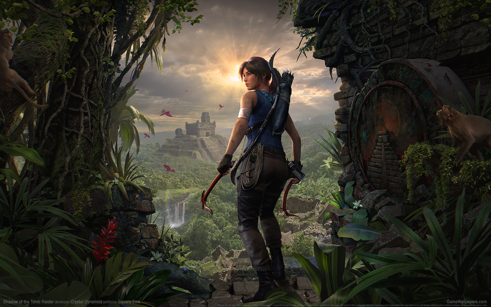 Shadow of the Tomb Raider 1680x1050 fond d'cran 07