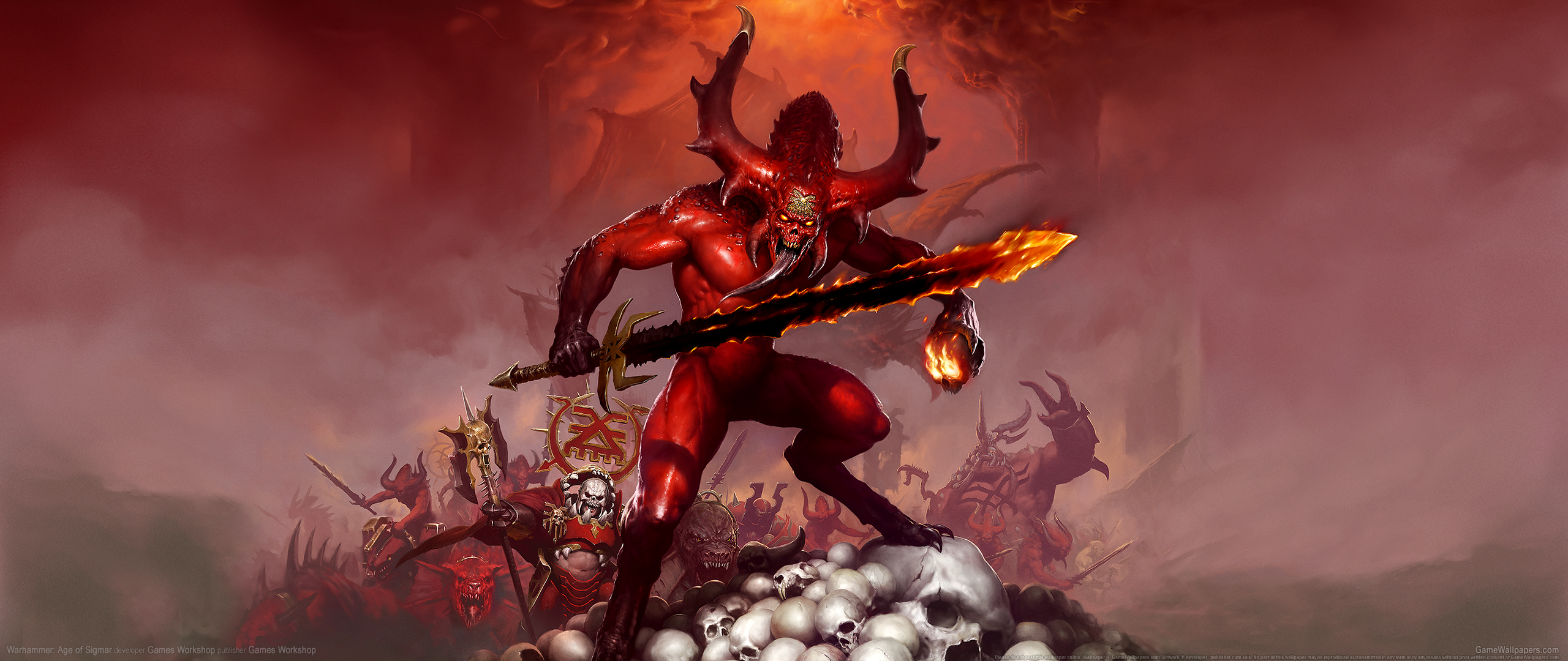 Warhammer: Age of Sigmar 2560x1080 fond d'cran 02
